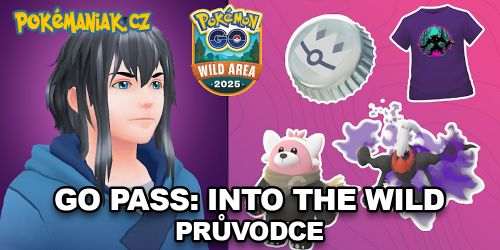 Pokémon GO - Průvodce GO Pass: Into the Wild se stříbrným víčkem