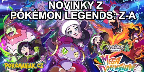 Pokémon Legends: Z-A - Oznámení DLC a nové Mega evoluce