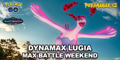 Pokémon GO - Poslední listopadový Max Battle Weekend přinese Dynamax Lugia