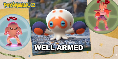 Pokémon GO - Event Well Armed přinese bojové Pokémony