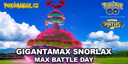 Pokémon GO - Gigantamax Snorlax si zopakuje Max Battle Day