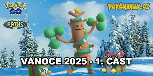 Pokémon GO - První část vánočního eventu 2025 přinese GO Pass