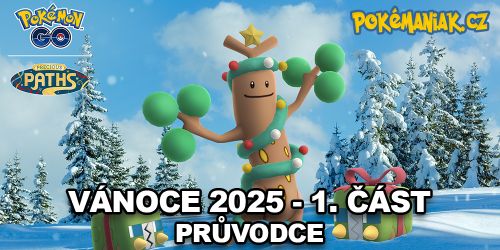 Pokémon GO - Vánoční event 2025 - 1. část - průvodce eventem