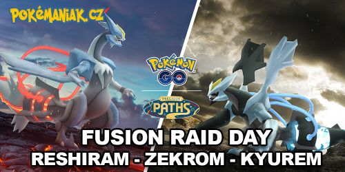 Pokémon GO - Fusion Raid Day přinese nejen Black a White Kyurema