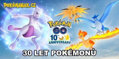 Pokémon GO - Oslava 30 let Pokémonů
