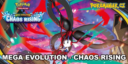 Pokémon TCG - Do Pokémon TCG: Mega Evolution přichází rozšíření Chaos Rising