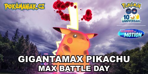 Pokémon GO - Gigantamax Pikachu Max Battle Day 2026