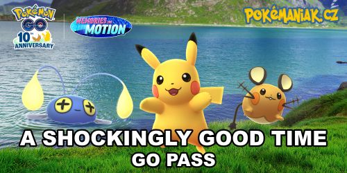 Pokémon GO - Eventový GO Pass k A Shockingly Good Time