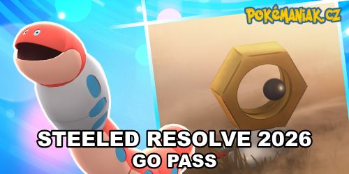 Pokémon GO - Eventový GO pass k Steeled Resolve 2026