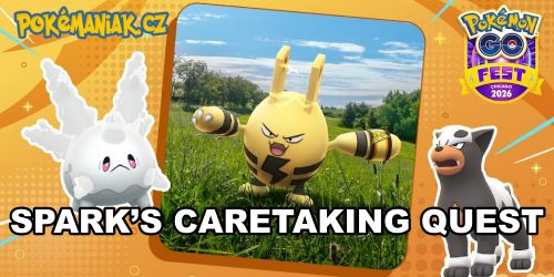 Pokémon GO - Spark's Caretaking Quest