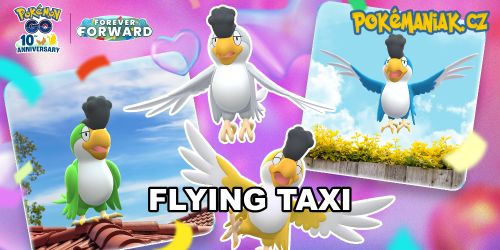 Pokémon GO - Flying Taxi