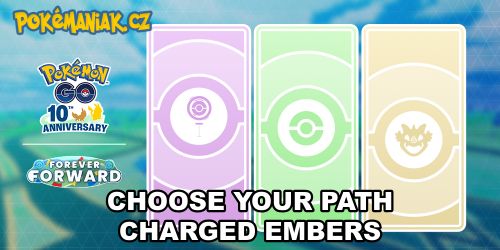 Pokémon GO - Choose Your Path: Charged Embers
