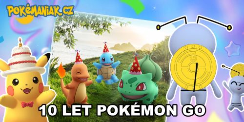 Pokémon GO - Oslava 10. výročí hry