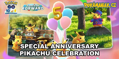 Pokémon GO - Special Anniversary Pikachu Celebration 2026