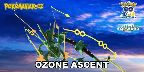 Pokémon GO - Ozone Ascent s Rayquazou a Meteoritem