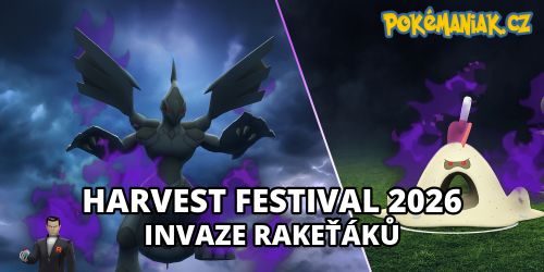Pokémon GO - Invaze Rakeťáků během eventu Harvest Festival 2026