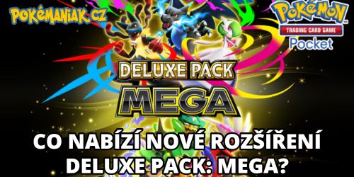 Pokémon TCG Pocket - Co nabízí nové rozšíření Deluxe Pack: Mega?