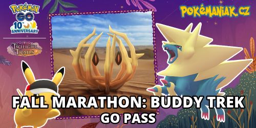 Pokémon GO - Eventový GO Pass k Fall Marathon 2026
