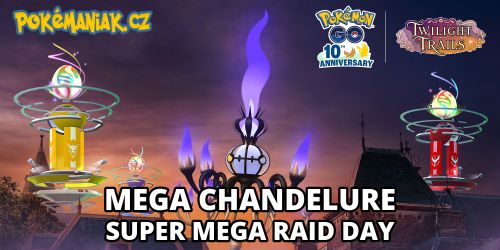 Pokémon GO - Mega Chandelure Super Mega Raid Day 2026